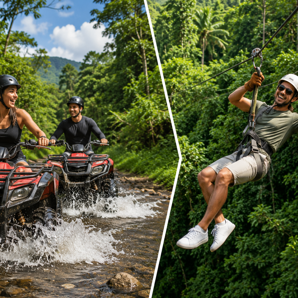 combo ATV y canopy